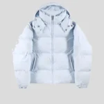 Unknown London All Over Dagger Rhinestone Puffer Jacket