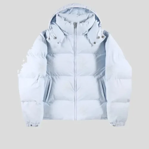 Unknown London All Over Dagger Rhinestone Puffer Jacket