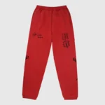 Unknown London Dagger Joggers Red 3