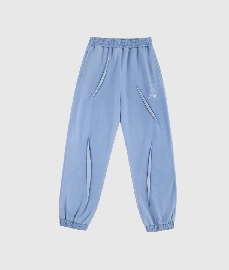 Unknown London Retro Logo Joggers Blue Unknown London Retro Logo Joggers Blue